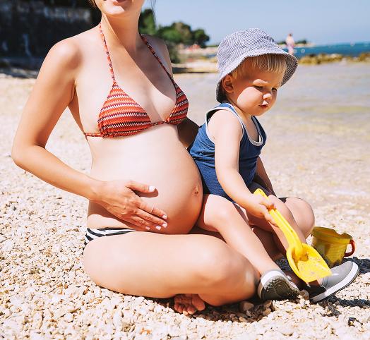 Come combattere il caldo estivo in gravidanza